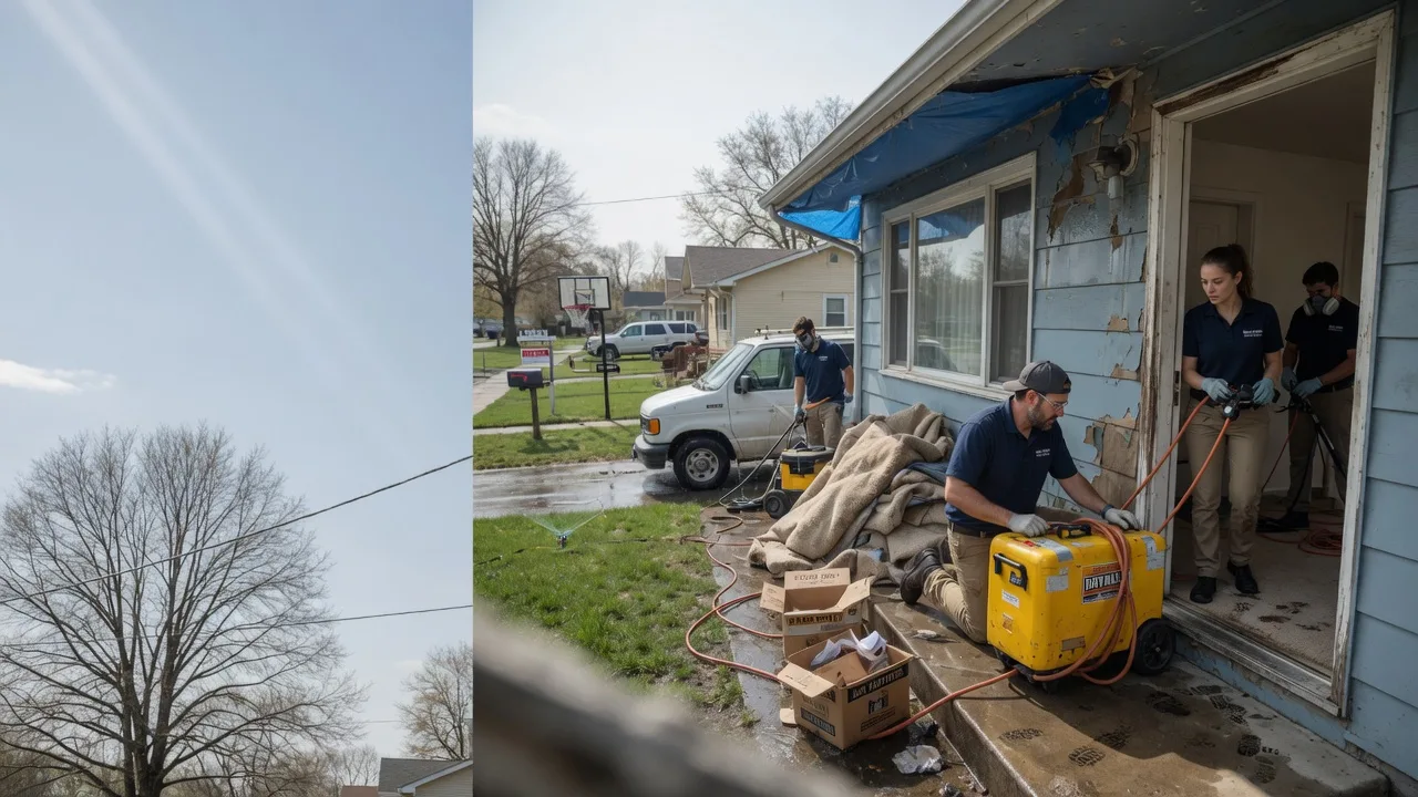 Basement Flood Cleanup in Odell, TX near me